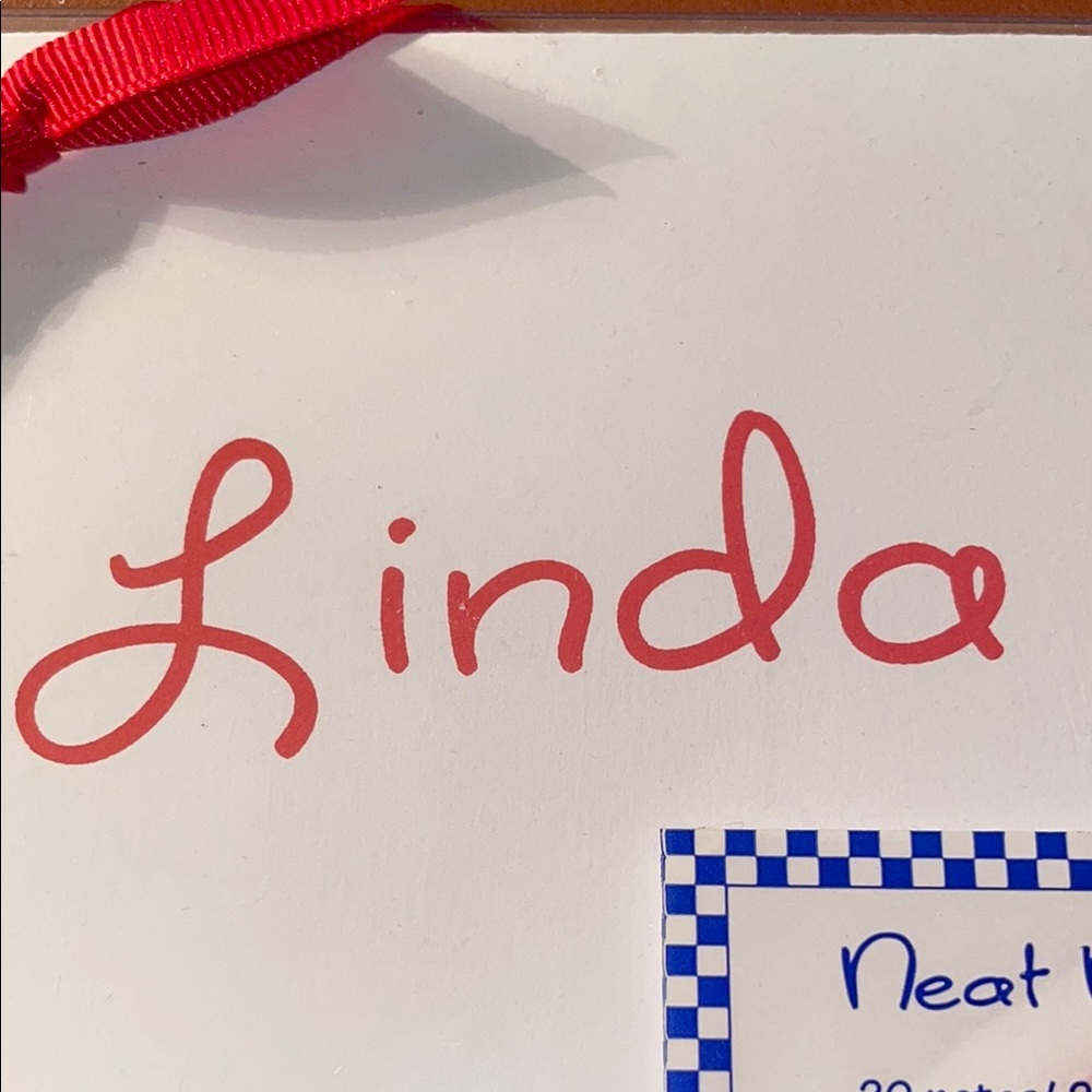 Personalized Linda Notecards - Picture 4 of 4